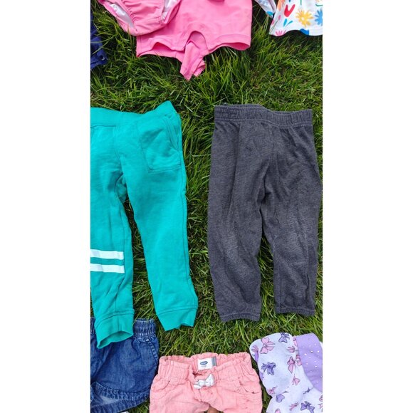 Baby Girl Clothes Lot 18-24 mo 18 Pcs Variety Primary Gymboree Garanimals - Picture 6 of 11